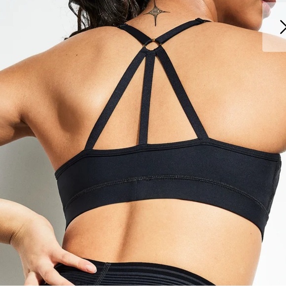 SPECIAL FX LOW-IMPACT FLOCKED SPORTS BRA size Large NWOT - Picture 5 of 8